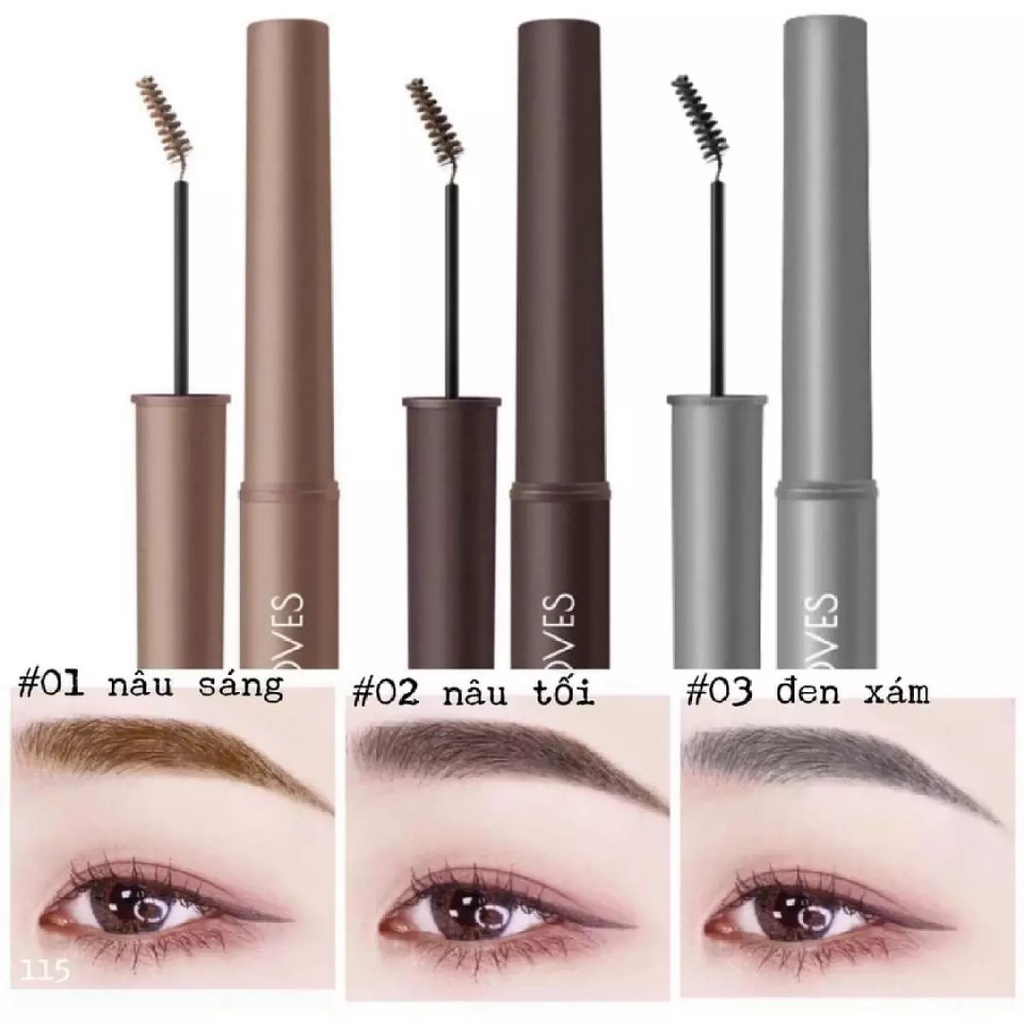 [NHẬP MÃ XINHT06 GIẢM 30K] Chì mày Sheloves. mascara mày she love siêu đẹp. cho đôi mày tự nhiên