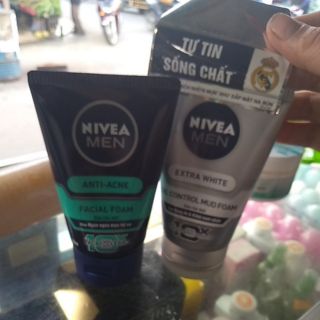 Sữa rửa mặt Nivea men màu tùy chọn