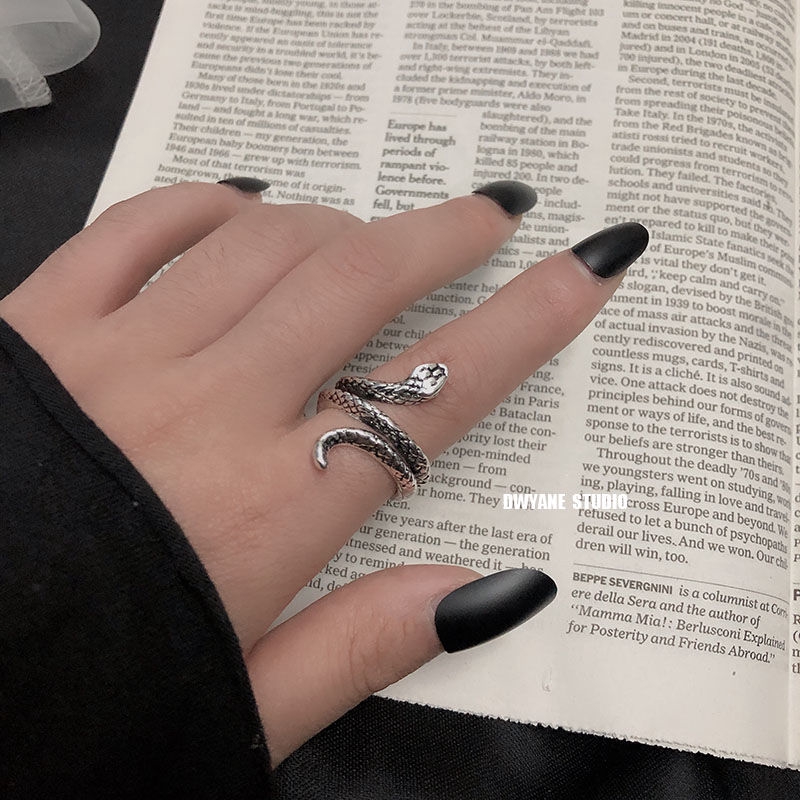 Nhẫn trang sức kiểu hở điều chỉnh được thời trang cá tính