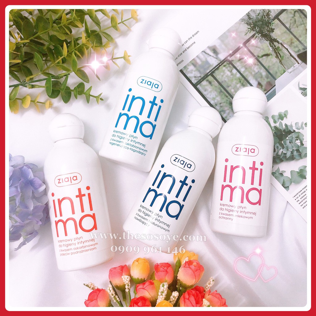 Dung Dịch Vệ Sinh Phụ Nữ Intima Ziaja Ba Lan 200ml