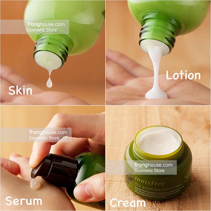 Set trà xanh 4 món Innisfree / Green Tea Special Kit EX (4 Sản Phẩm) [NEW 2019]