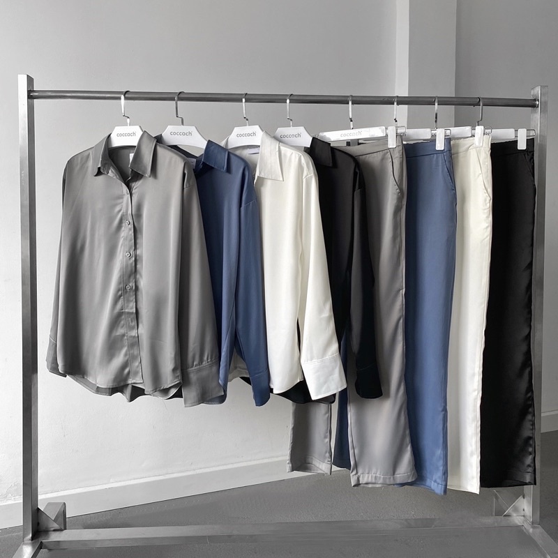 Bộ đồ lụa dài tay CCS66 by COCCACH