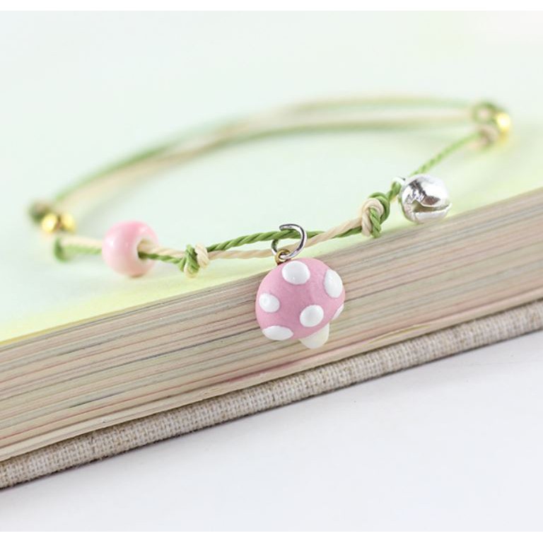 Vòng tay gốm cầu vồng, sao biển, trái cây, hoa quả