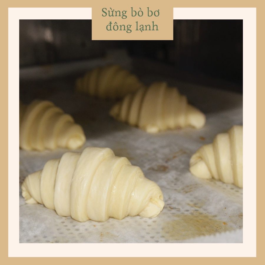 🥐 Bánh sừng bò tươi cấp đông, Frozen croissant - Le Gâteau