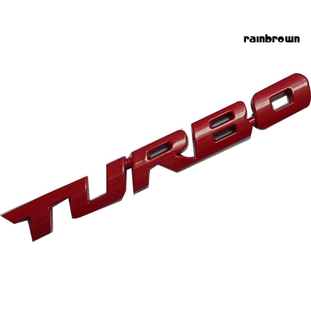 Miếng Dán Chữ 3d Bằng Kim Loại Trang Trí Xe Hơi / Mô Tô