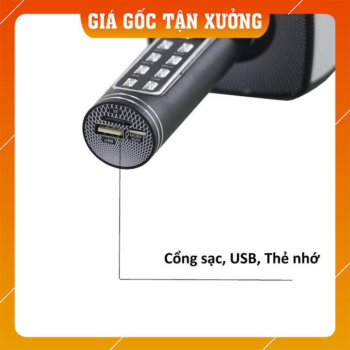 [GIÁ SỐC] Micro Bluetoth Karaoke YS  91 - Micro không dây hỗ trợ ghi âm - BH 6 THÁNG