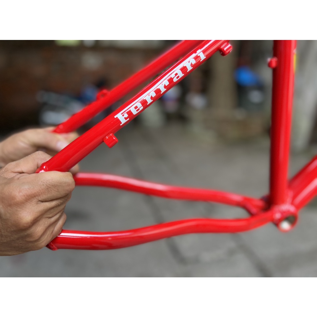 Khung xe đạp MTB nhôm Ferrari
