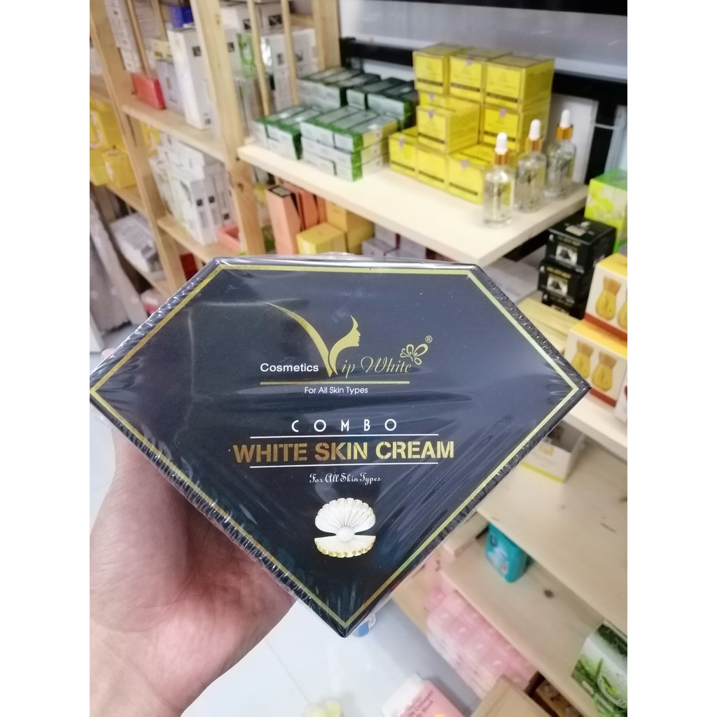 Kem Face Vip white - Chính hãng - Combo Kem face + Serum Vip White