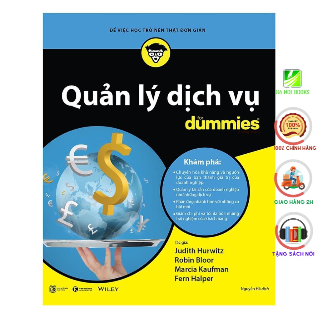 Sách - Quản lý dịch vụ for Dummies - Thái Hà Books