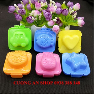 Bộ 6 khuôn cơm bento