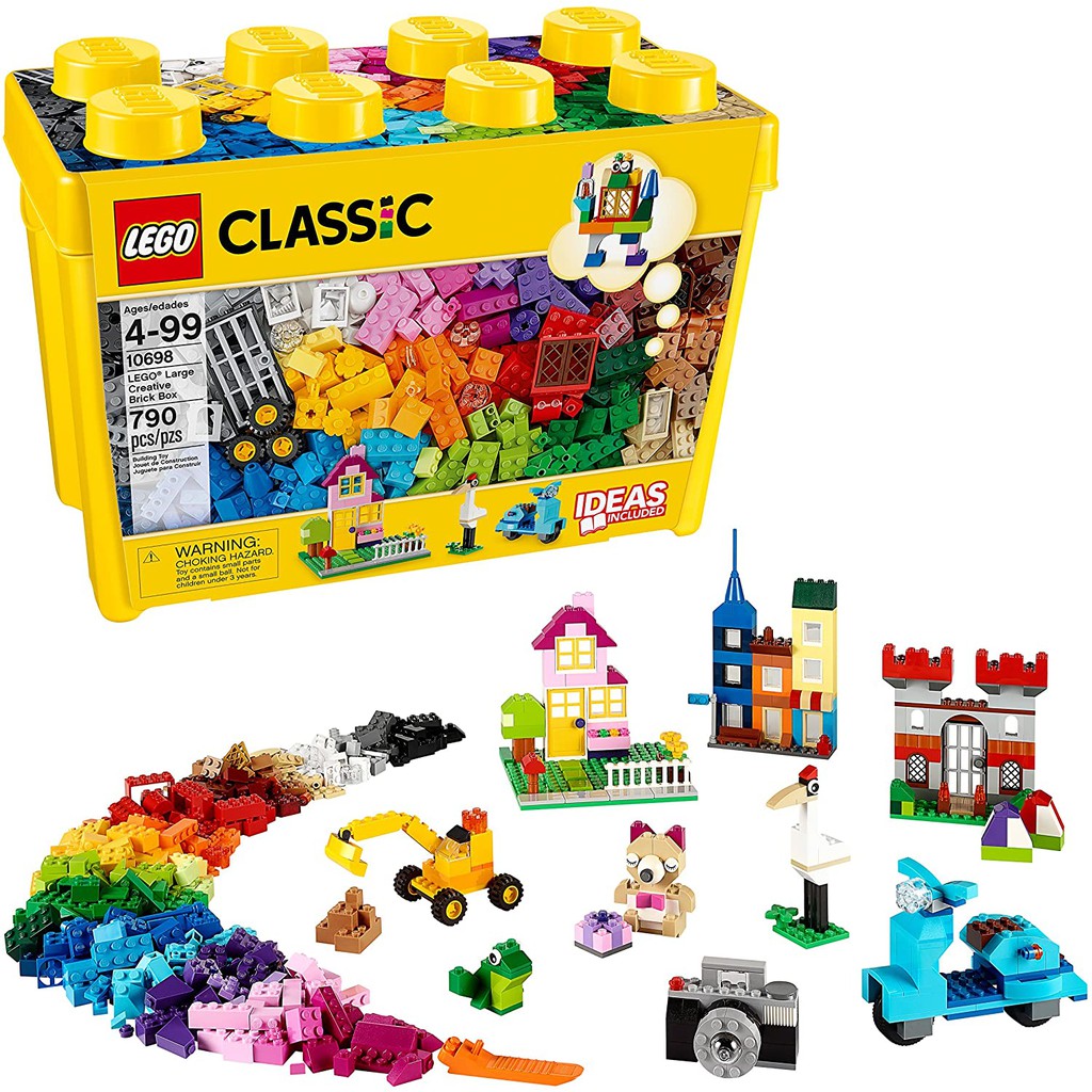 Đồ chơi LEGO CLASSIC - Thùng Gạch Lớn Classic Sáng Tạo - Mã SP 10698