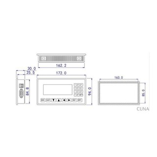 Màn hình text OP325-A