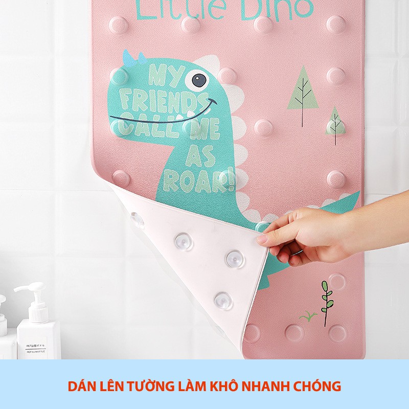 Thảm nhà tắm chống trơn trượt 70x40 an toàn cao bảo vệ sức khỏe gia đình [Hàng chất lượng cao]