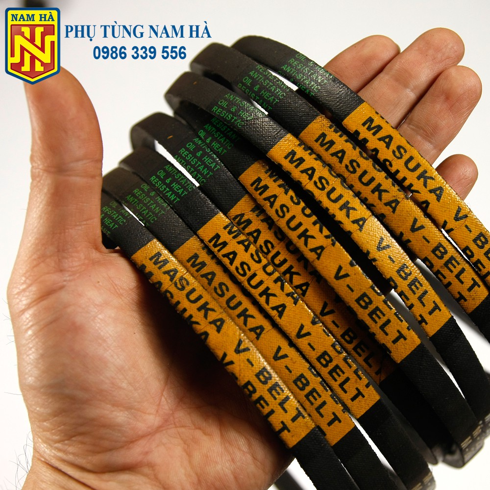 [THAILAND] Dây curoa đai thang MASUKA bản M18, M19, M20, M21, M22, M23, M24, M25, M26, M27, M28, M29