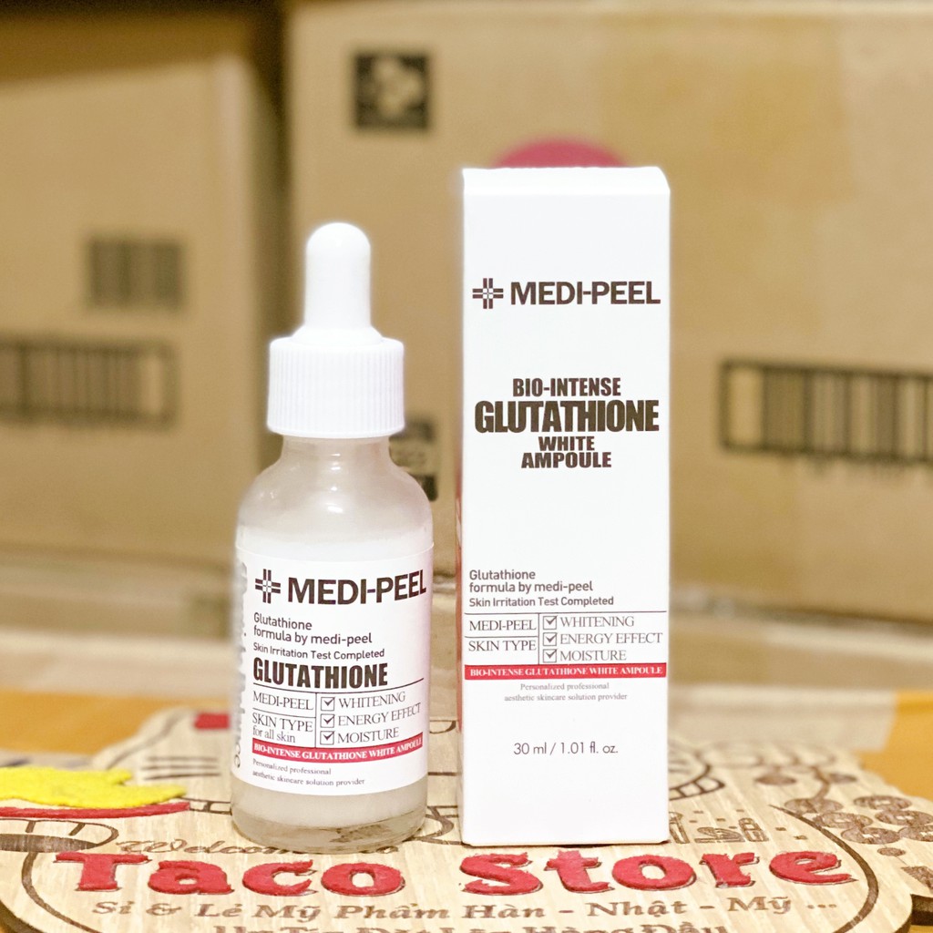 Tinh Chất Dưỡng Trắng MEDI PEEL Glutathione 600 White Ampoule Serum Medi-Peel