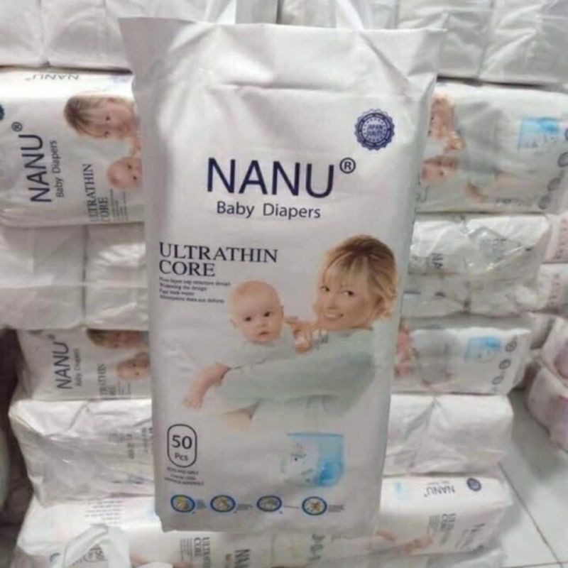 (FREESHIP) Bỉm NANU BABY siêu mềm, siêu mỏng, thấm hút, bỉm xuất Nhật đủ size  M100 L100 XL100 XXL100 XXXL100