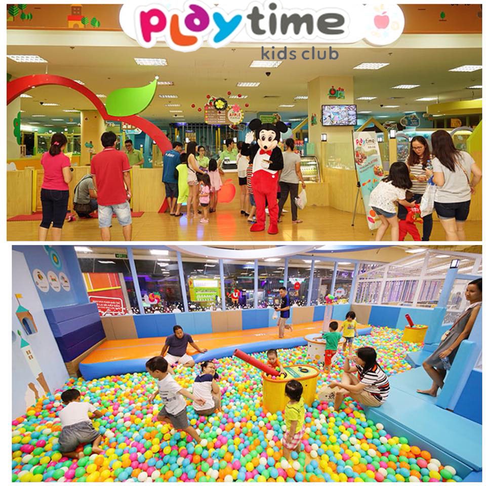 Toàn Quốc  1 Vé Vui chơi cho bé tại tại Playtime trên Toàn Quốc - Áp dụng các ngày kể cả Lễ