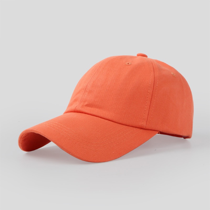 Mũ Lưỡi Trai Cotton 6 Lớp Màu Sắc Đơn Giản Phong Cách Hip Hop Hàn Quốc Có Thể Điều Chỉnh