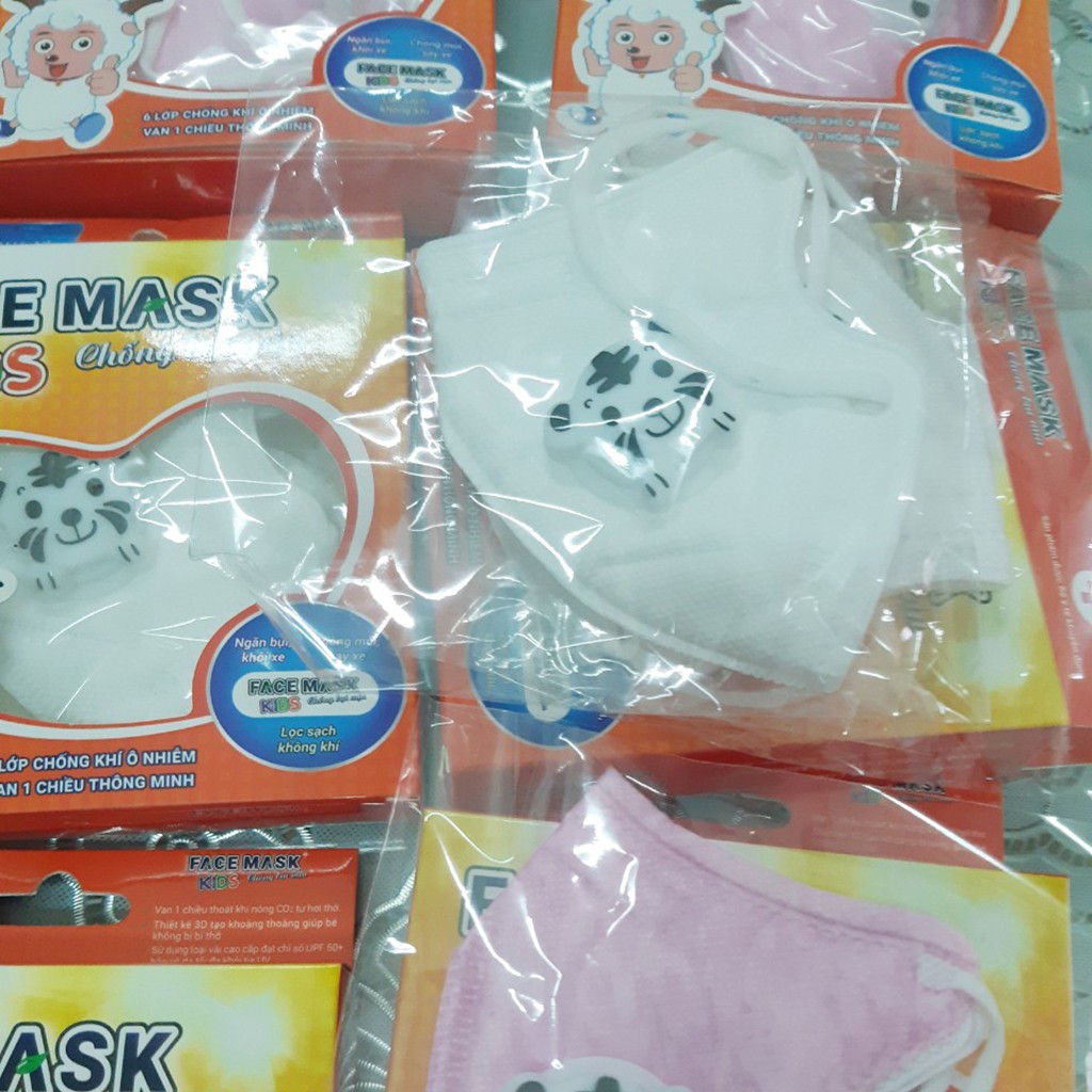 Khẩu trang 6 lớp đạt tiêu chuẩn N90 & N95 có van 1 chiều lọc mùi hôi, lọc độc, kháng khuẩn | BigBuy360 - bigbuy360.vn
