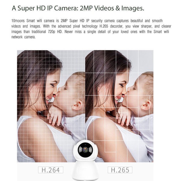 Camera an ninh không dây Wifi 1080P 720P P2P với tầm nhìn ban đêm tốt