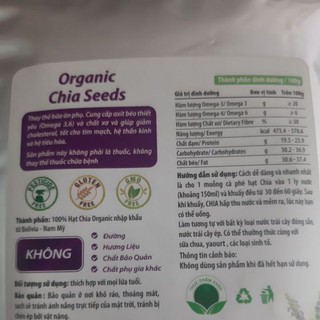 HẠT CHIA HỮU CƠ 300G