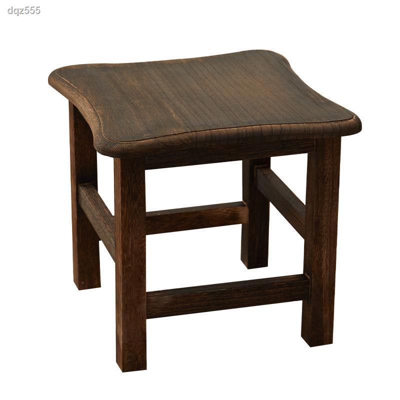 Ghế Đẩu Nhỏ Bằng Gỗ Trơn Trang Trí Phòng Khách | BigBuy360 - bigbuy360.vn