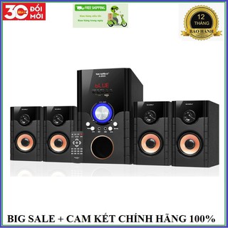 Loa SOUNDMAX A8920 (4.1) 70W: Karaoke, Bluetooth, USB, thẻ nhớ, remote-Hàng Chính Hãng