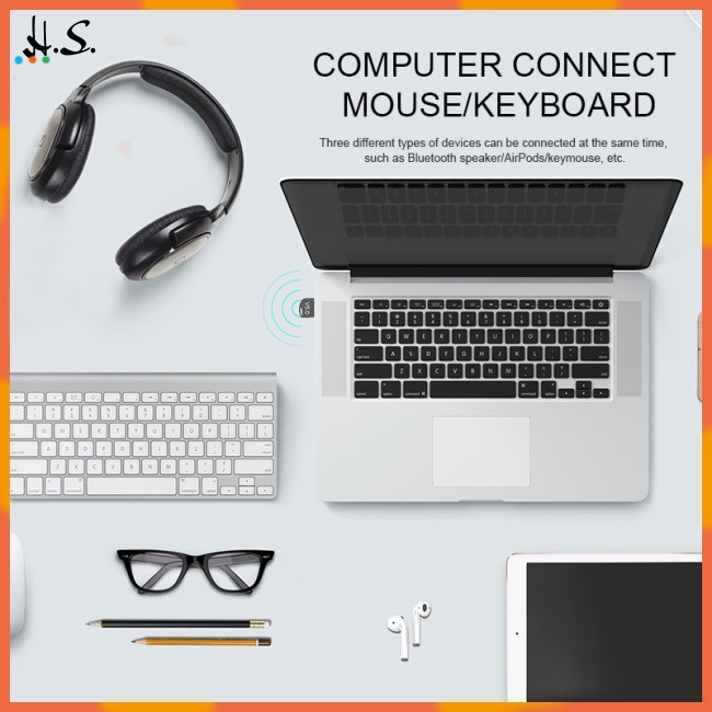 Wireless USB Bluetooth Adapter 4.0 Bluetooth Dongle Music Sound Receiver Adaptor Bluetooth Transmitter For Computer PC Laptop | BigBuy360 - bigbuy360.vn