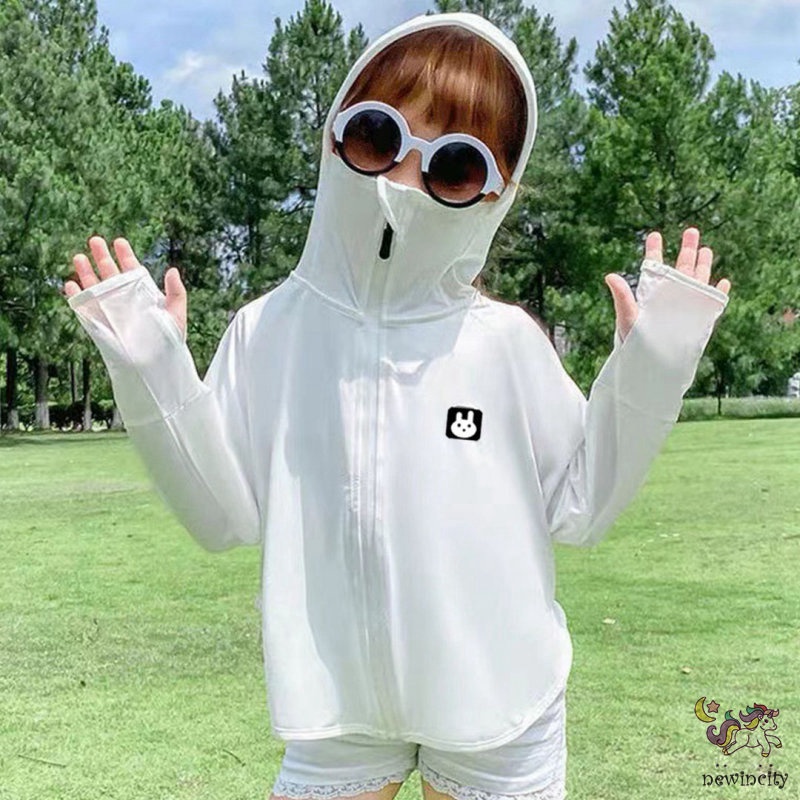 Áo Khoác Chống Nắng Siêu Mỏng Thoáng Khí Phong Cách Hàn Quốc Cho Bé