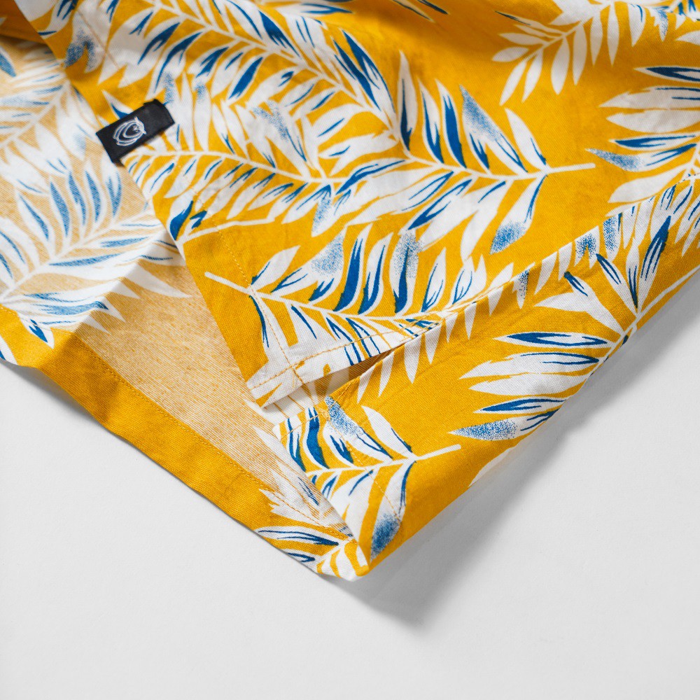 OWL BRAND® CUBAN SHIRT - Áo Sơ Mi Họa Tiết Hoa Lá Owl280620 | BigBuy360 - bigbuy360.vn