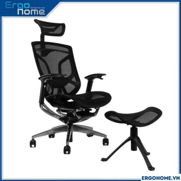 Kê bắp chân VCHAIR gác chân văn phòng Legrest kệ để gác điều chỉnh nâng hạ Công thái học, điều chỉnh độ cao - ERGOHOME