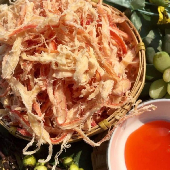 150G Mực Xé Sợi Hấp Nước cốt dừa hàng Xuất Khẩu siêu ngon- SAIGONFOOD | BigBuy360 - bigbuy360.vn