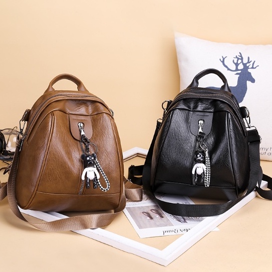 Balo nữ mini hàn quốc đẹp cao cấp  sang trọng da mềm Đeo vai giá rẻ thiết kế độc đáo đi hoc