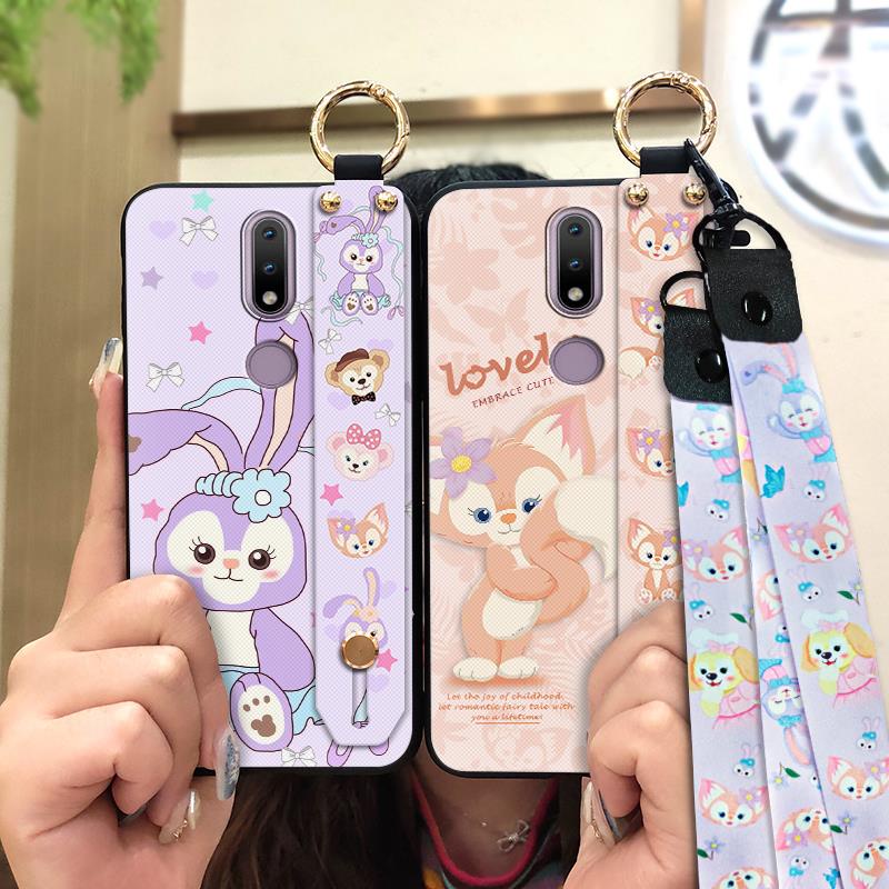 Ốp điện thoại in hình hoạt hình chống bụi/ va đập siêu bền cho NOKIA 2.4