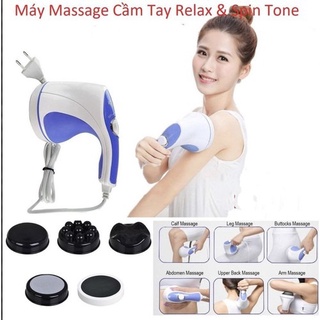 Sốc sale máy massage cầm tay - máy massage toàn thân giá rẻ, máy massage cầm tay relax & spin tone chất lượng cao