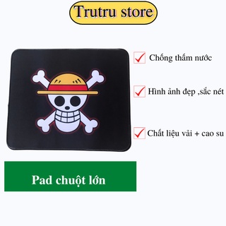 Pad chuột lớn ,bàn di chuột cỡ lớn chuyên game chống trơn trượt 25x30