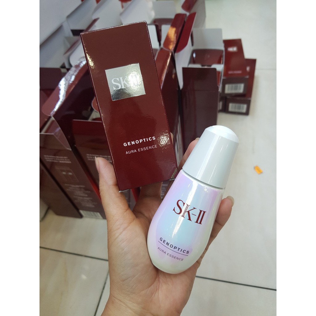 Tinh Chất Dưỡng Trắng Da ❣️FREESHIP❣️ Tinh Chất SK-II Genoptics Aura Essence 50ml