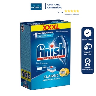 Viên Rửa Bát Finish Cho Máy Rửa Bát