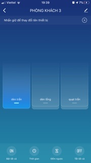 Công tắc cảm ứng Ừii1.2 3. 4 nút. Tuya smart