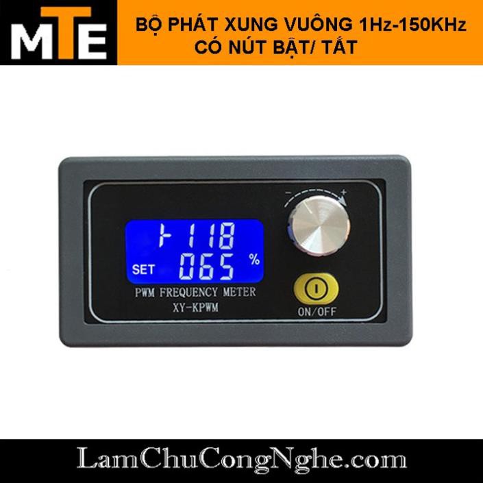 Mới! Mạch tạo xung vuông XY-KPWM 1Hz-150Khz (có nút bật/tắt)