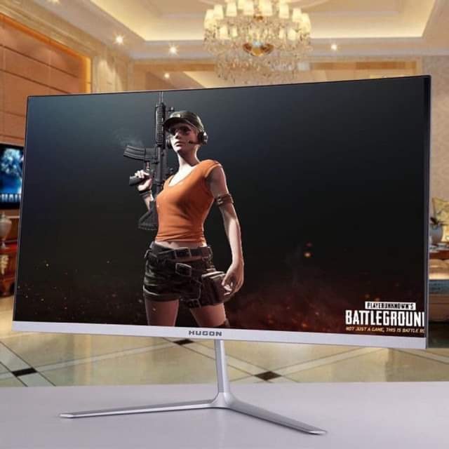 Màn Hình HUGON 24inch Cong Full Viền 75Hz Full Box mới 100% | BigBuy360 - bigbuy360.vn