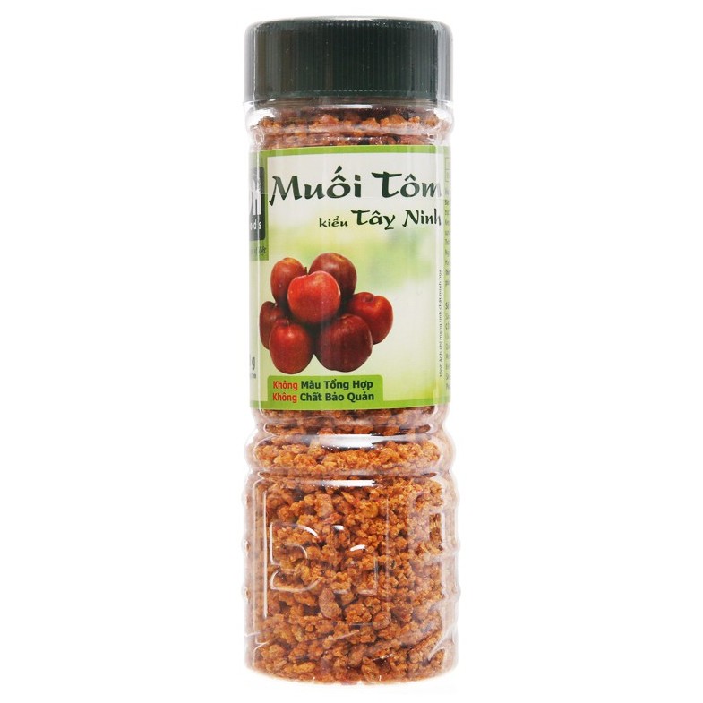 Muối tôm kiểu Tây Ninh/ Muối tiêu xanh Dh Foods hũ 120g