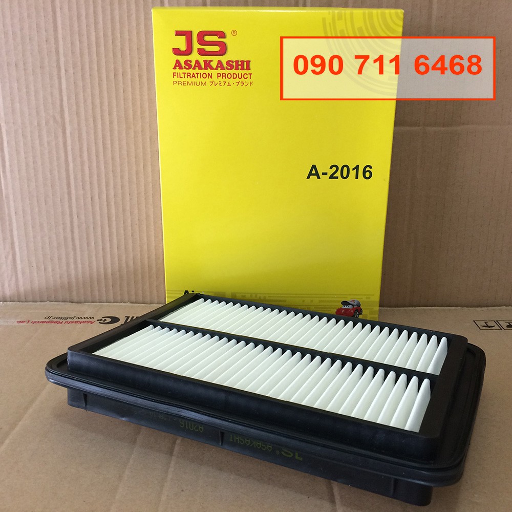 Lọc gió động cơ xe Nissan Navara 2.5 2005, 2006, 2007, 2008, 2009, 2010, 2011, 2012, 2013 16546-EB70D hàng Nhật