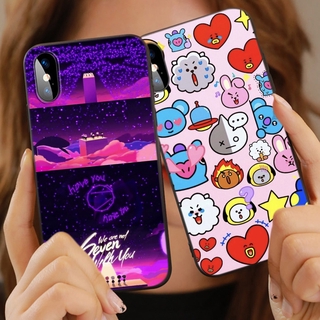 Ốp Lưng Silicone Mềm In Hình Bt21 Dễ Thương Cho Iphone 5 5s Se 2020 6 6s 7 Plus