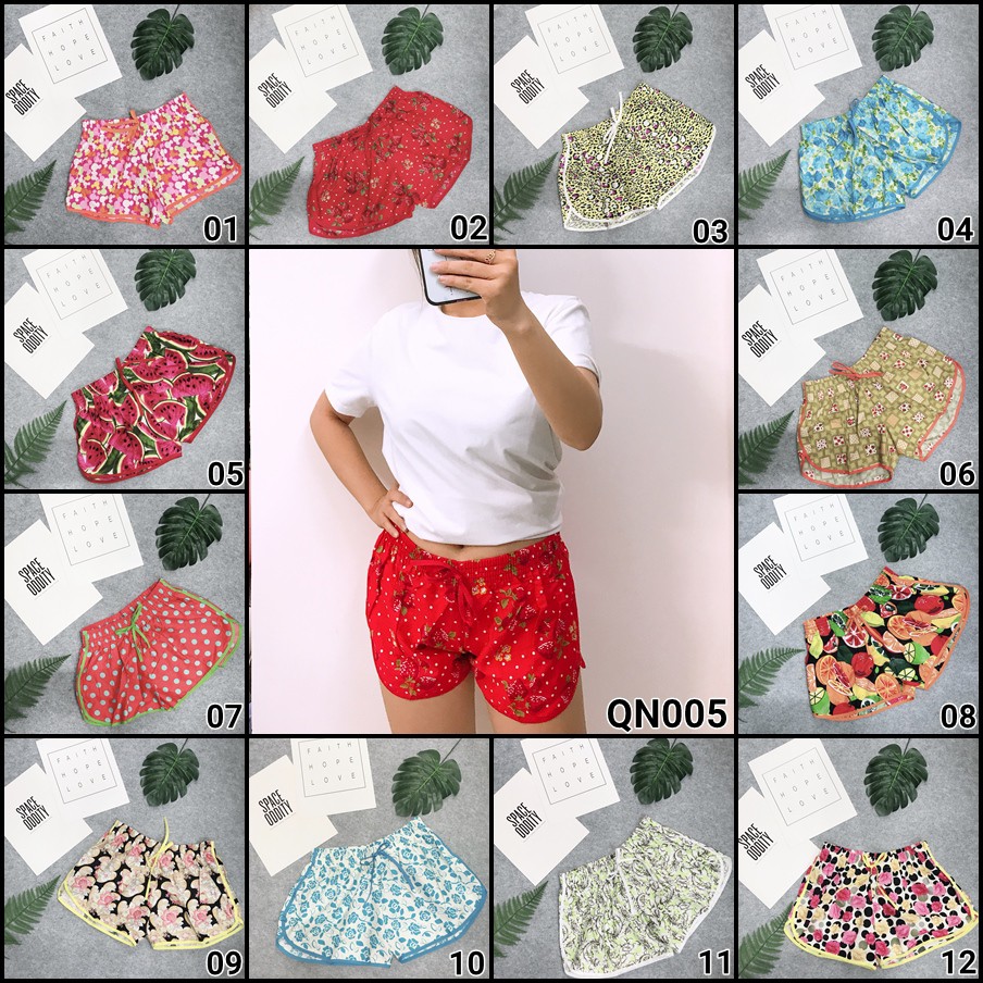 Quần short ngủ hình nữ Thái Lan QN005 | Shopee Việt Nam