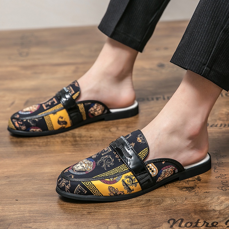 Giày lười không gót size 38-46 thời trang 2021 cho nam