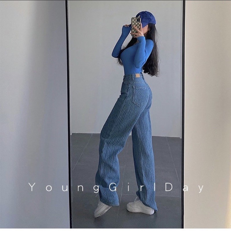 ADORABLE QUẦN XANH HOẠ TIẾT CỰC ĐẸP 🥰🥰🥰🥰