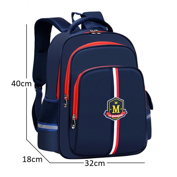 [MẪU HOT- size 40 - LỚP 1 - 4] Balo Học Sinh Nam Nữ Cao Cấp, Chống Nước Tốt, Chống Bám Bụi, Chống Gù Cho Bé nhiều ngăn