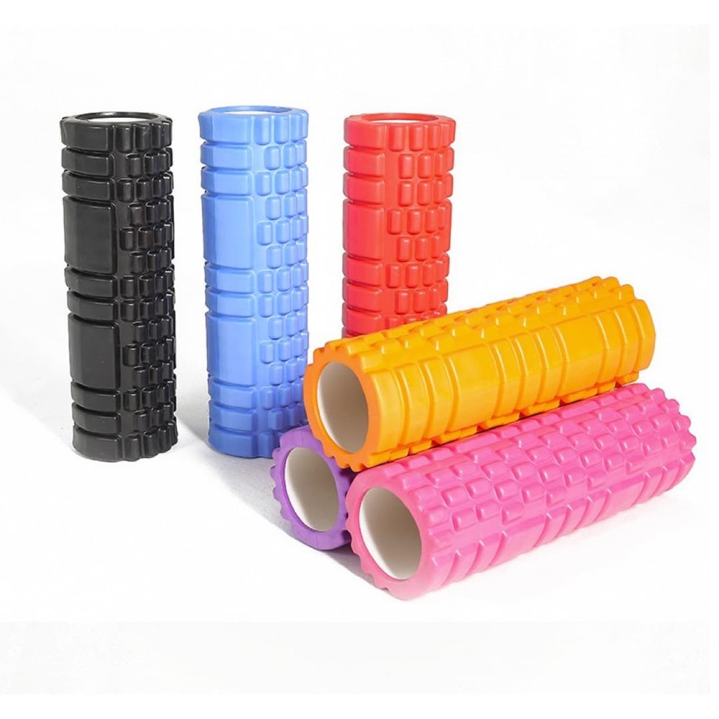 (Gai Dẹt 45cm) Con Lăn Massage Phục Hồi Cơ Foam Roller Tập GYM , Yoga