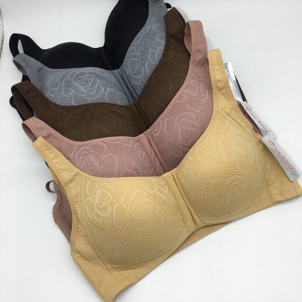 Áo lót cài trước không gọng , áo ngực dây mỏng 1061 không gian eva KGE